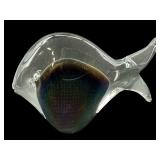 SIGNED ROUNOBY SWEDEN ART GLASS MODERN DESIGN