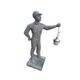 CONCRETE LAWN JOCKEY