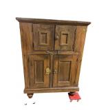 PINE AND OAK LARGE ICE BOX