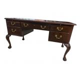 ETHAN ALLEN CHERRY CHIPPENDALE DESK