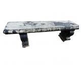 CONCRETE 3 PC LARGE BENCH