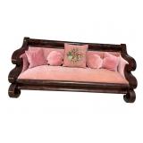 19TH CENT. MAHOGANY EMPIRE SOFA