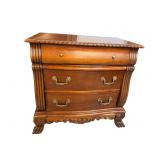 CHERRY FINISH 3 DRAWER CHEST