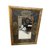 PAINT DECORATED HANGING MIRROR