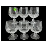 LOT OF 6 CRISTAL D