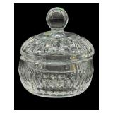 WATERFORD CRYSTAL EILEEN VANITY JAR WITH LID