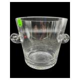 TIFFANY & COMPANY CRYSTAL ICE BUCKET