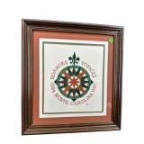 1584-1587 ROANOKE VOYAGES NORTH CAROLINA CROSS