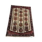 4 FT 9 IN X 3 FT 4 IN HANDMADE PERSIAN HAMADAN