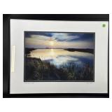 BACK BAY SUNSET BY JIM WALKER ARCHIVAL PIGMENT