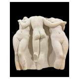 PLASTER NUDE WALL HANGING