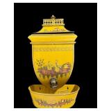 METAL PAINTED TOLE LAVABO