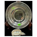STERLING SILVER BOWL & PORRINGER