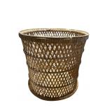 ROUND CANED BASKET