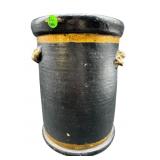 POTTERY DETROIT FLOWER POT