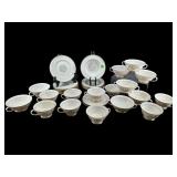 33 PC OF ROSSMORE BY FRANCISCAN CHINA