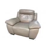NATUZZI EDITIONS LEATHER ELECTRIC RECLINER