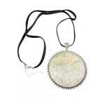 DESIGNER STERLING MOTHER OF PEARL FLOWER