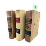 LOT OF 3 ENCYCLOPEDIA AND LAW BOOKS