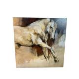 HORSE PRINT ON CANVAS