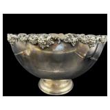 WALLACE SILVERPLATE PUNCH BOWL
