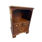 TRADITIONS HOUSE MAHOGANY 2 DRAWER STAND
