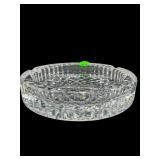 LARGE WATERFORD CRYSTAL MAEVE WINE COASTER/ASHTRAY