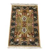 3 FT 4 IN X 2 FT 1 IN HANDMADE AREA RUG