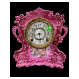 ANSONIA THEME PORCELAIN CLOCK