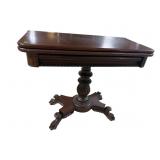 19TH CENTURY FEDERAL FLIPTOP GAME TABLE