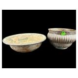 2 PC BRASS BOWL LOT