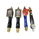 LOT OF 4 COLLECTORS BEER TAPS