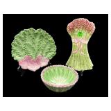 3 PC FITZ AND FLOYD SMALL SERVING SET
