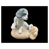 NAO LLADRO PORCELAIN FIGURINE PLAYFUL DOGS