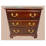 SOLID CHERRY 3 DRAWER CHEST