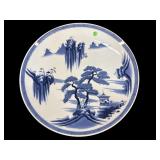 JAPANESE ARITA BLUE AND WHITE PORCELAIN CHARGER