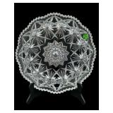 ANTIQUE BRILLIANT CUT CRYSTAL LARGE SERVING