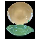 2 PC LOT VIETRI SERVING BOWLS