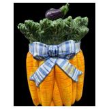 1995 FITZ AND FLOYD VEGETABLE BOUQUET CARROT