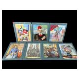 7 SETS OF SKIRA COLOR PRINTS