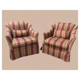 2 SOUTHWOOD STUFFED CLUB CHAIRS