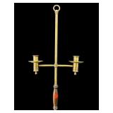 19TH CENTURY PROCESSIONAL CANDLE HOLDER