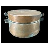 ANTIQUE COPPER HAND FORGED POT