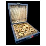 ANTIQUE XIANGQI CHINESE SET IN BOX