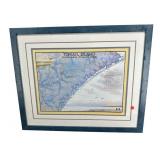 TOPSAIL ISLAND MAP PRINT BY TERRY MOORE