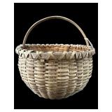 ANTIQUE WOVEN EGG BASKET