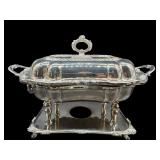 CROWN SILVER COMPANY SILVERPLATE CHAFING DISH
