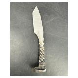 8 INCH STEEL RAILROAD SPIKE KNIFE