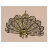 BRASS EAGLE FAN FIREPLACES SCREEN