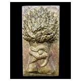ANTIQUE BRASS MATCH BOX COVER